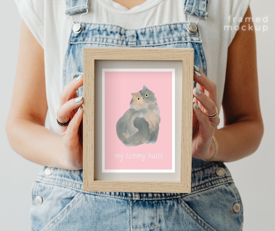 My Tummy Hurts (Print)
