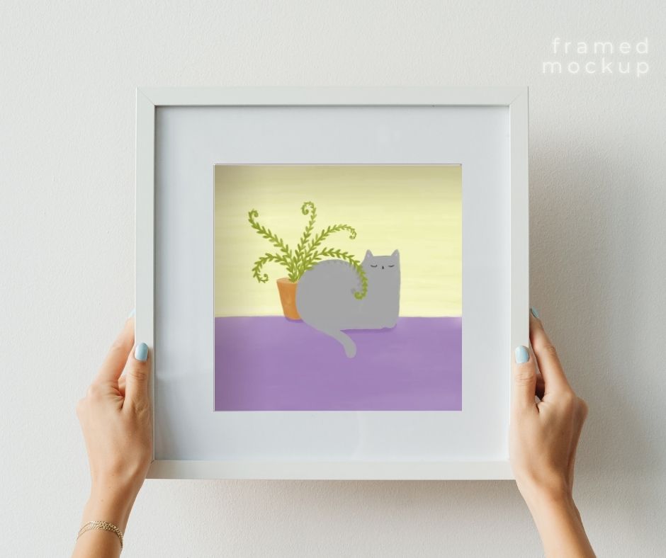 Plant Cat III (Print)
