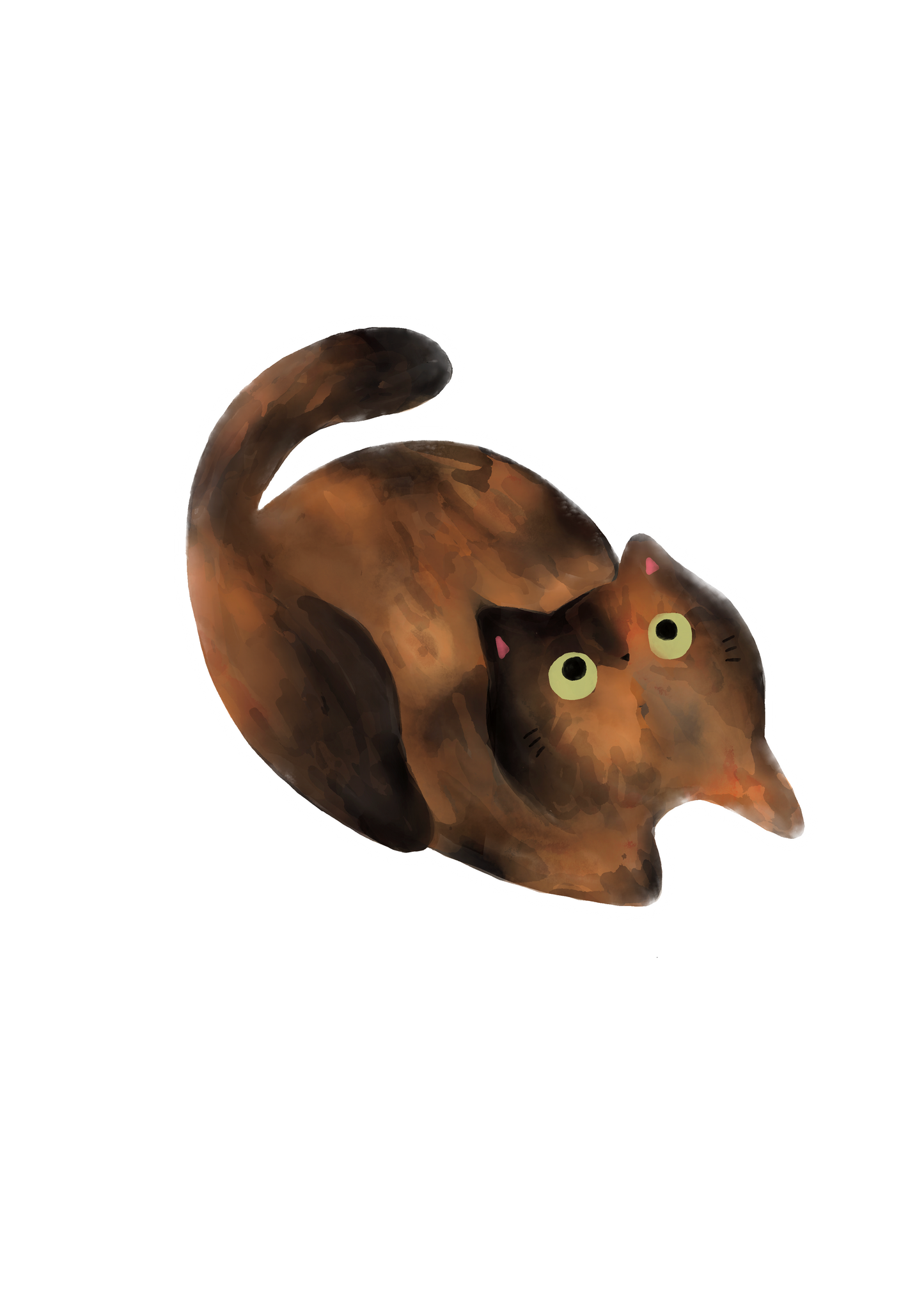Fat Cat 3 Sticker