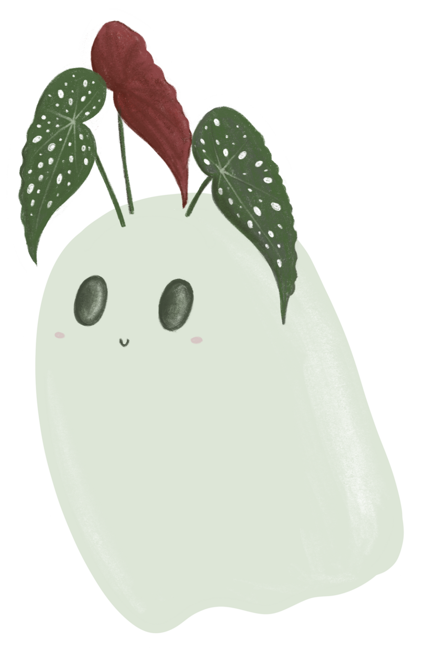 Plant Ghost 6 Sticker