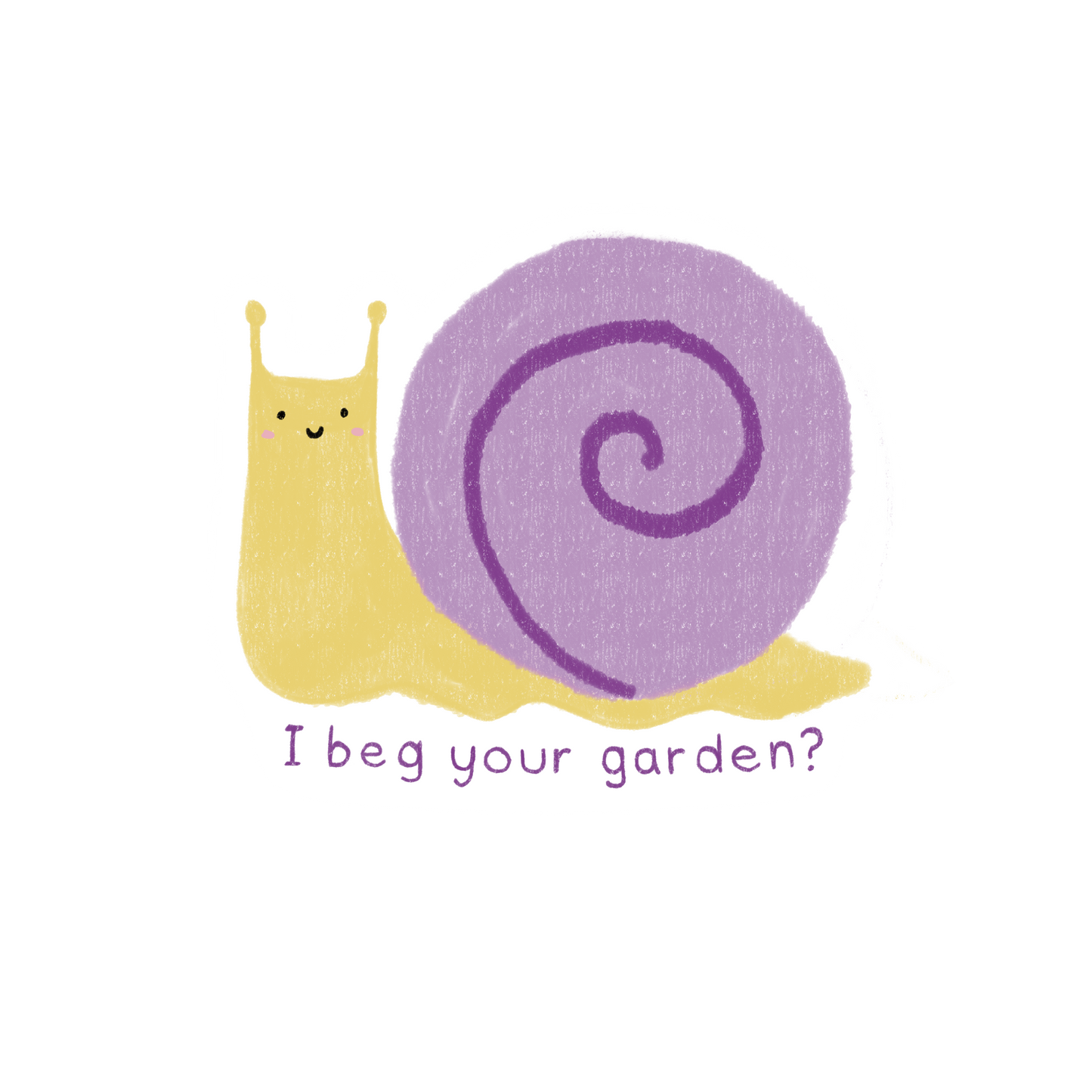 I Beg Your Garden? Sticker