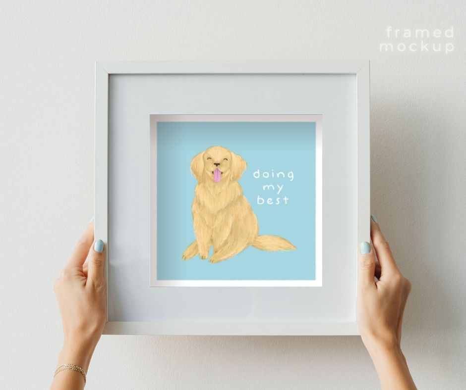 Doing My Best (Print)