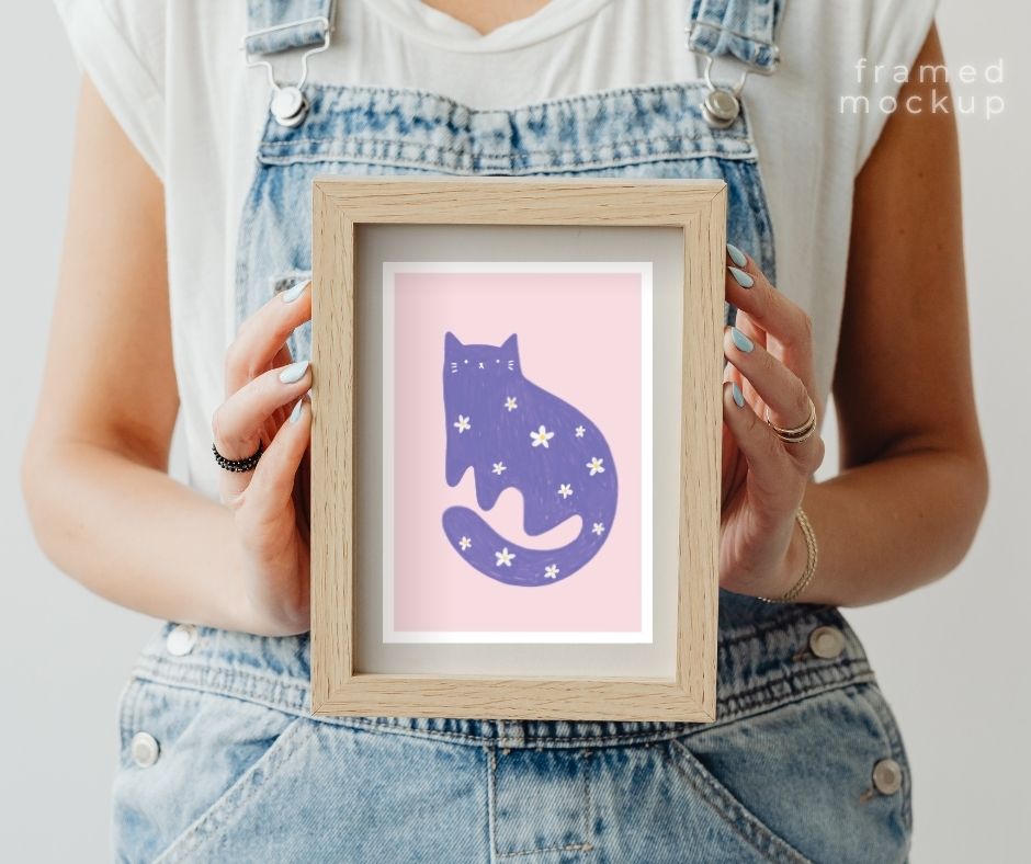Mauve Purrenial Bloom (Print)