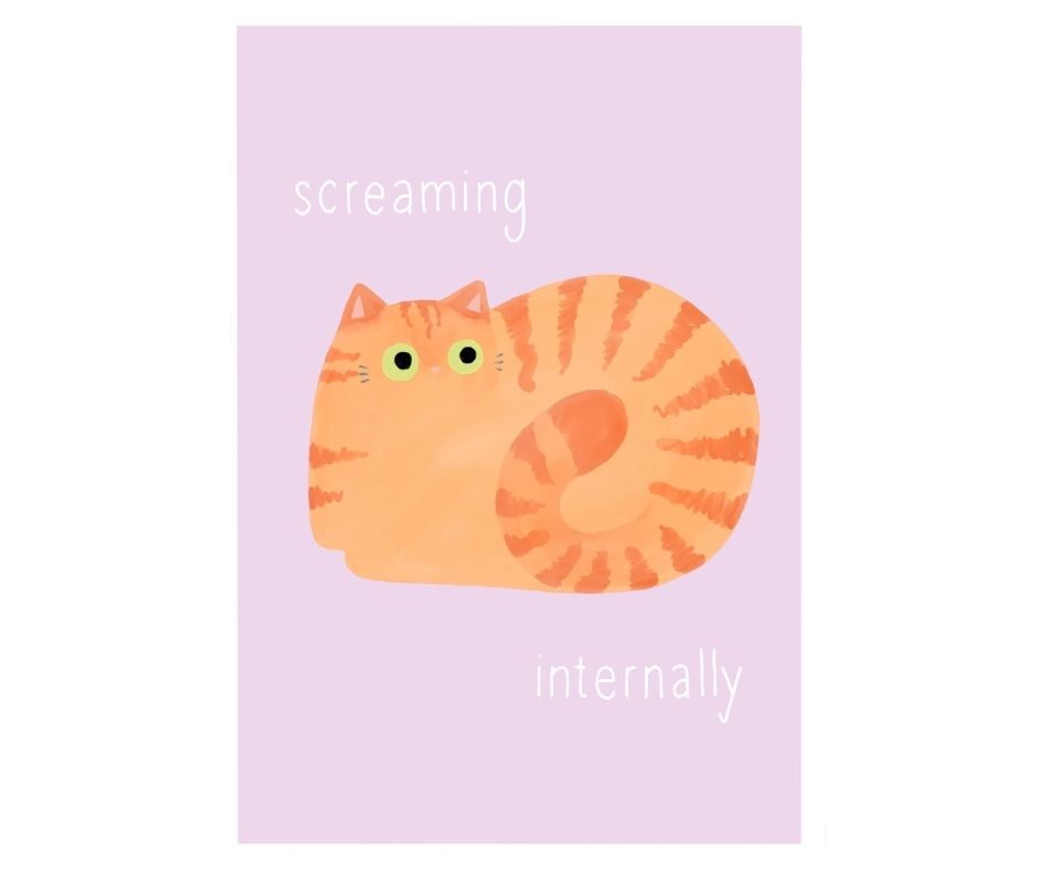 Screaming Internally (Print)