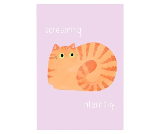 Screaming Internally (Print)