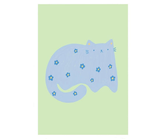 Lilac Purrenial Bloom (Print)