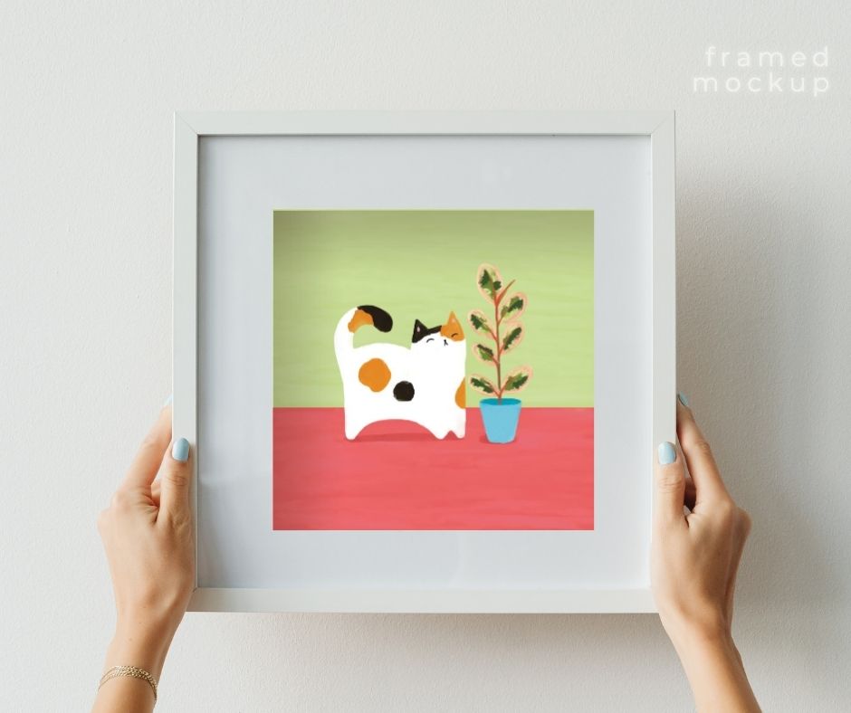 Plant Cat I (Print)