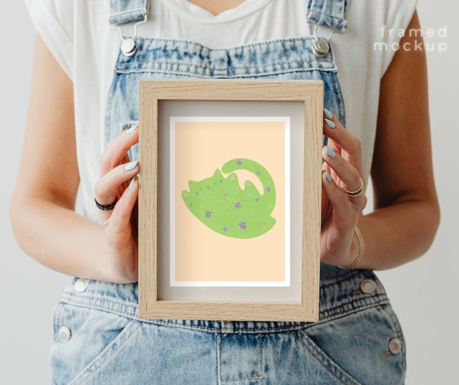 Lime Purrenial Bloom (Print)