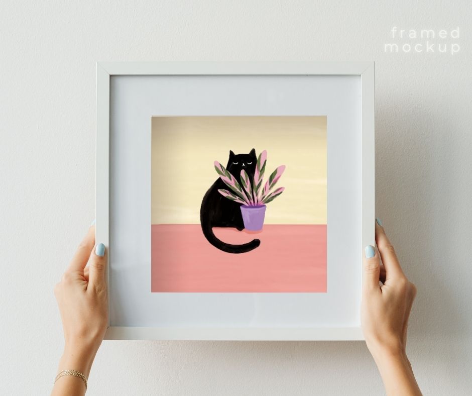 Plant Cat II (Print)