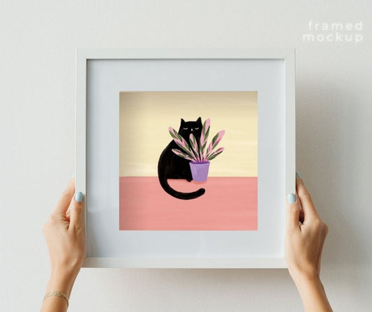 Plant Cat II (Print)