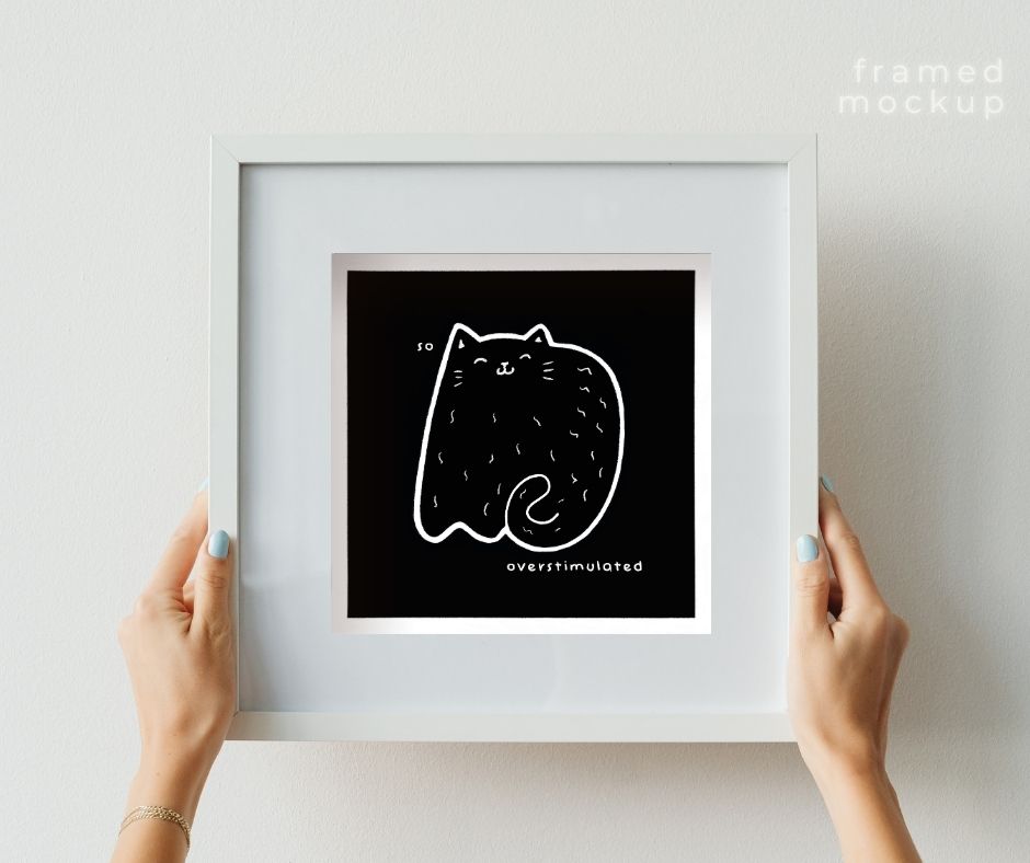 So overstimulated (Print)