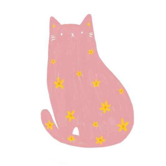 Rose Purrenial Bloom Sticker
