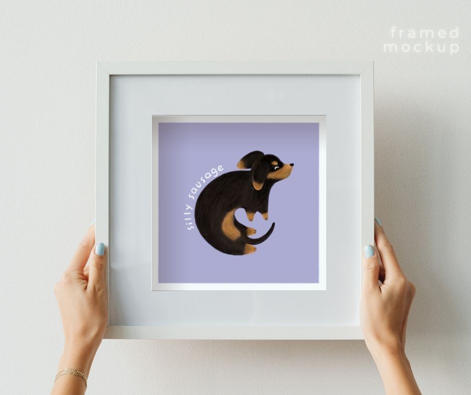 Silly Sausage (Print)