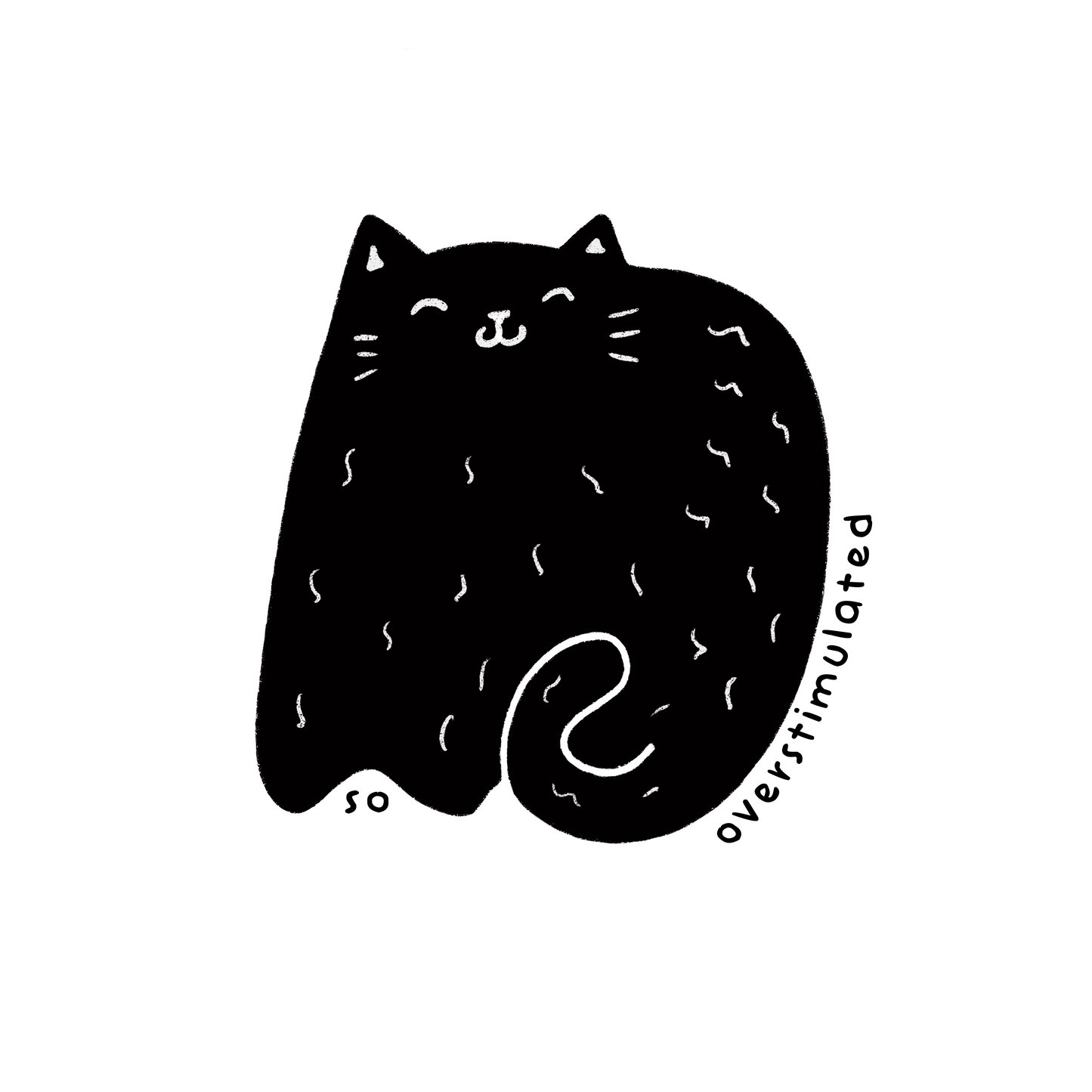 So Overstimulated Sticker