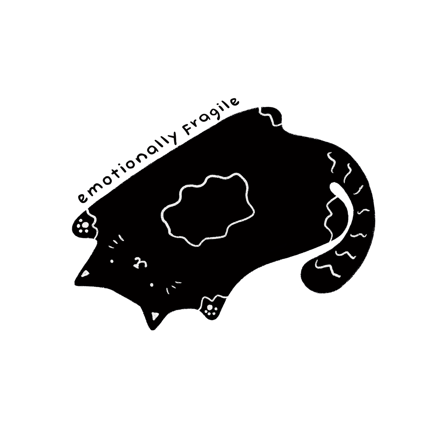 Emotionally Fragile Sticker