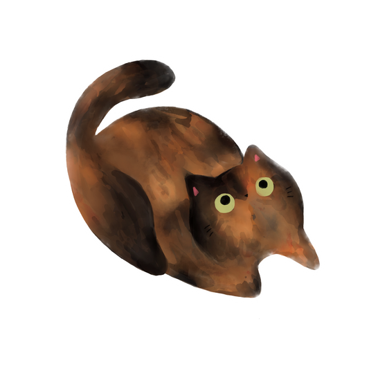 Fat Cat 3 Sticker