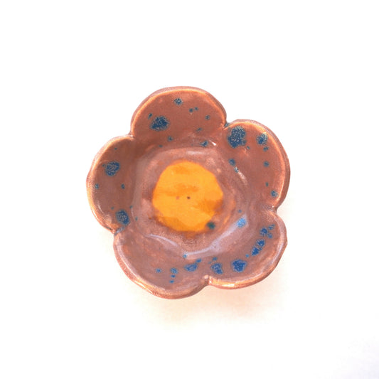 Daisy Trinket Dish (purple)