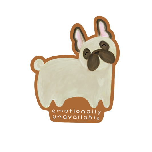 Emotionally Unavailable Sticker