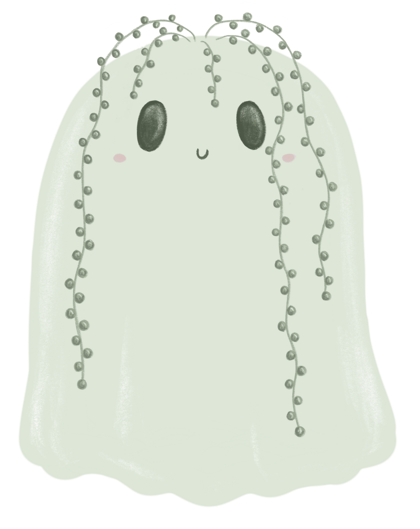 Plant Ghost 1 Sticker