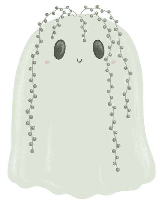 Plant Ghost 1 Sticker
