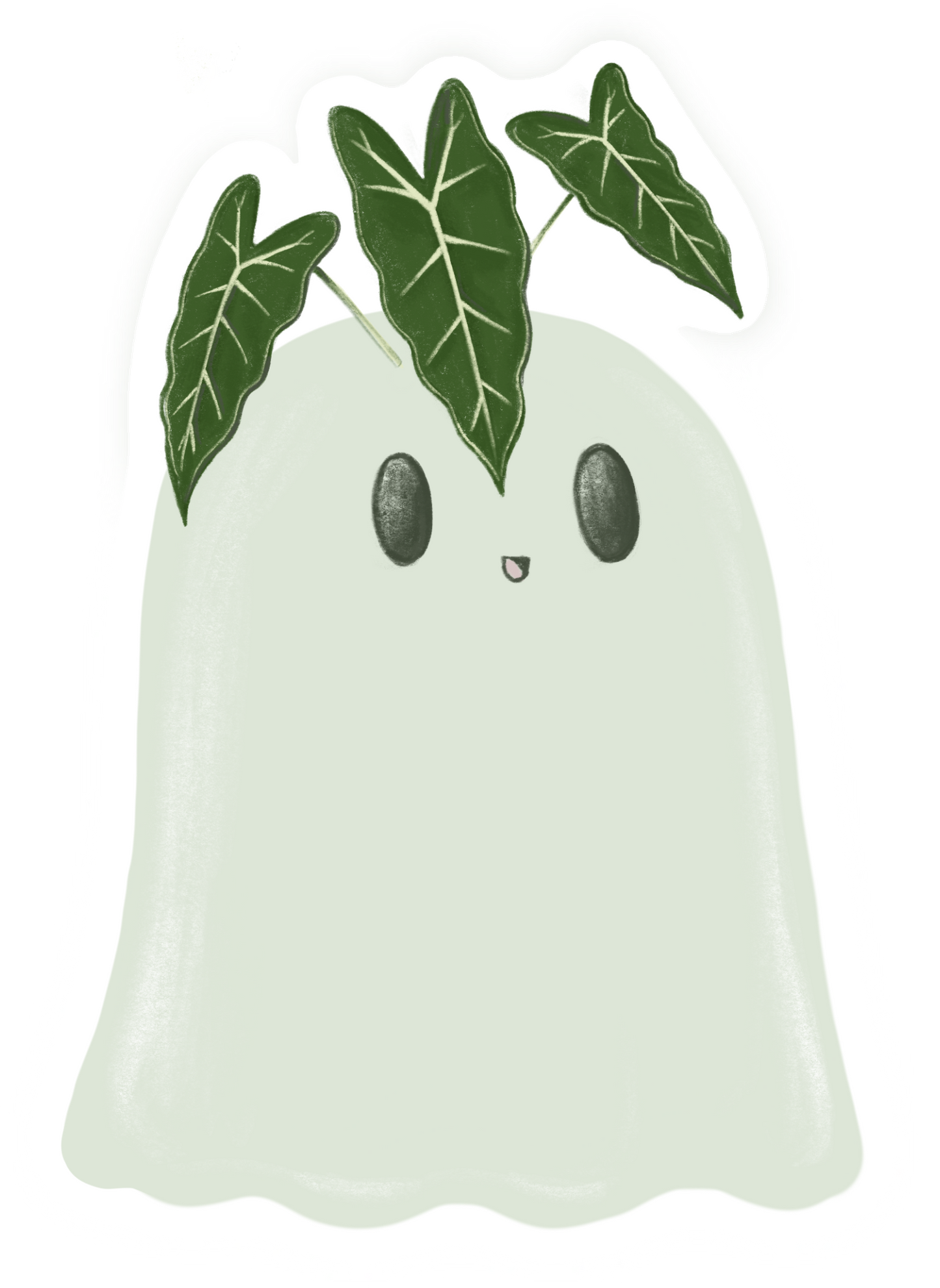 Plant Ghost 10 Sticker