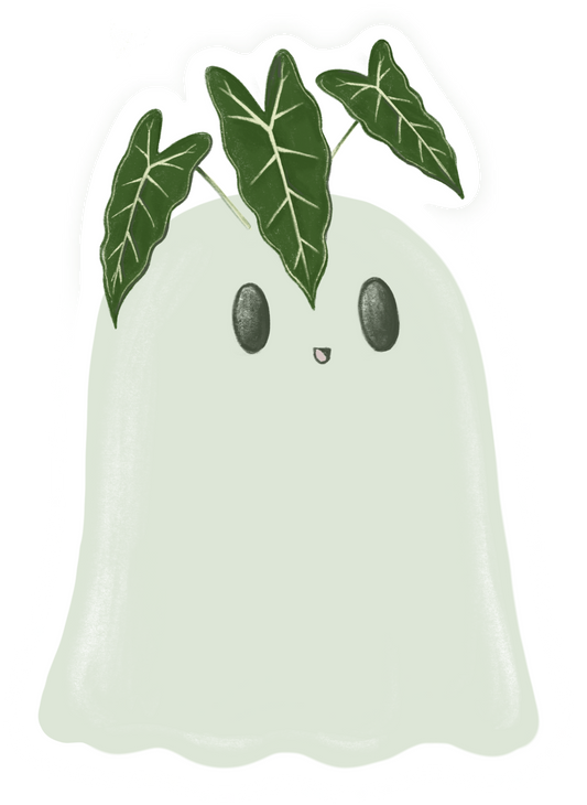 Plant Ghost 10 Sticker