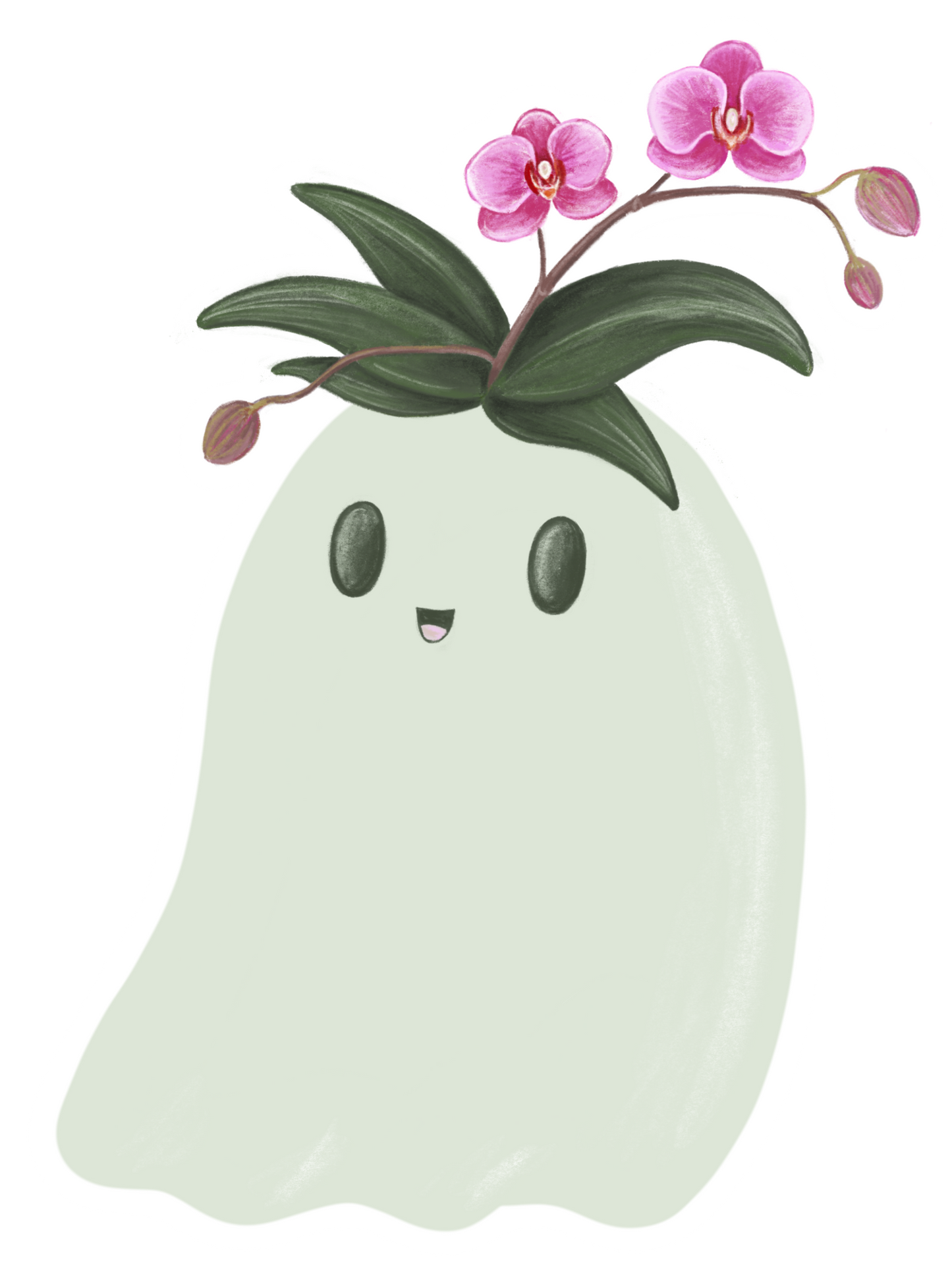 Plant Ghost 2 Sticker