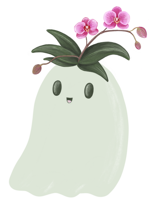 Plant Ghost 2 Sticker