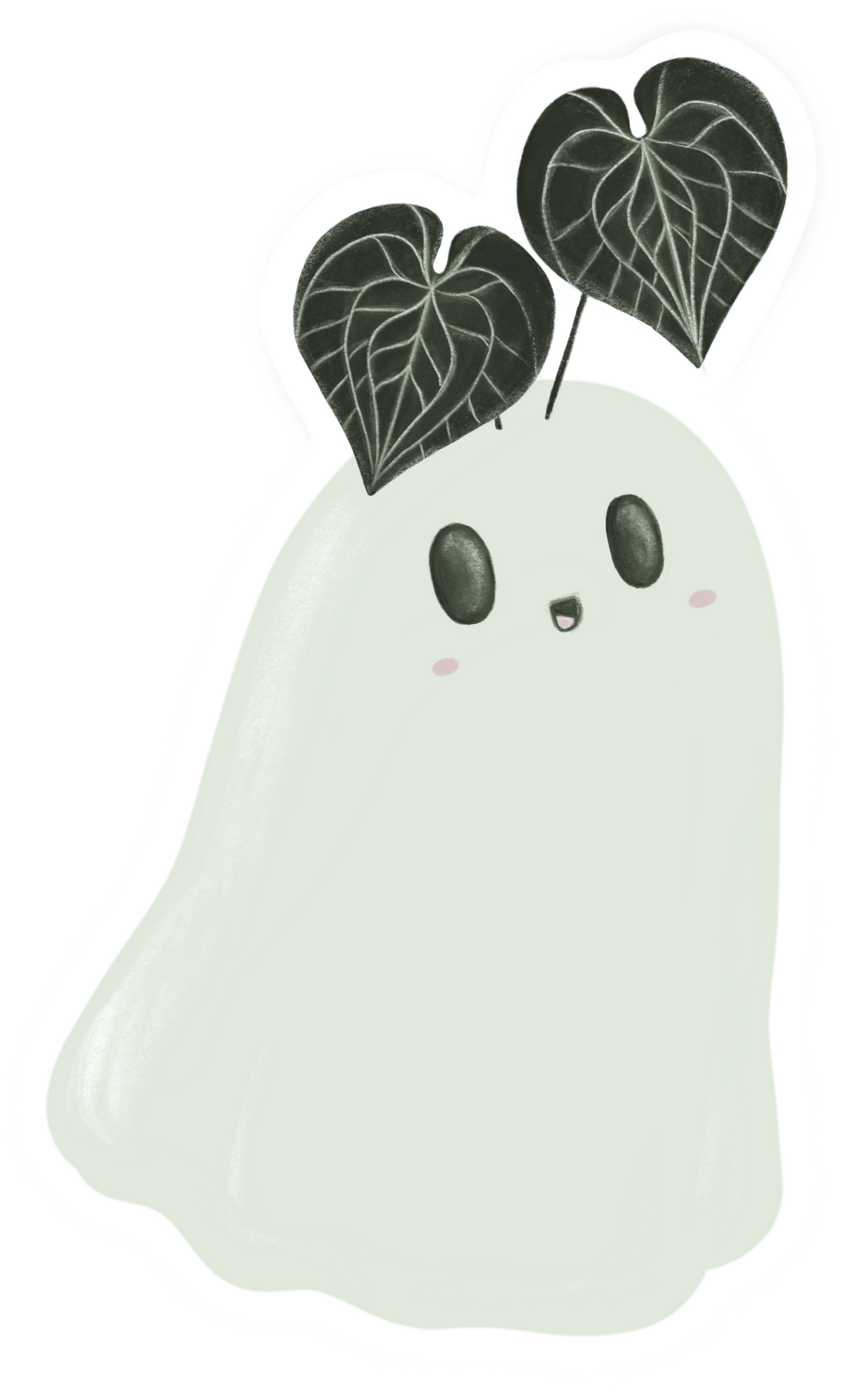 Plant Ghost 3 Sticker
