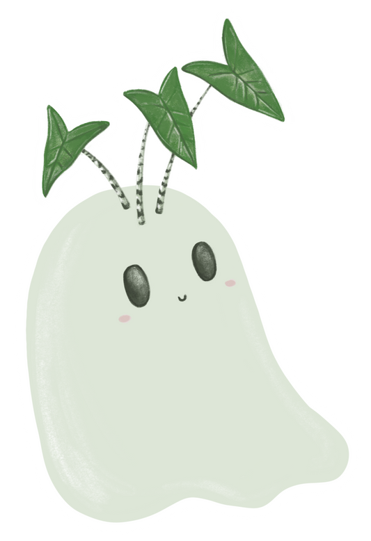 Plant Ghost 5 Sticker