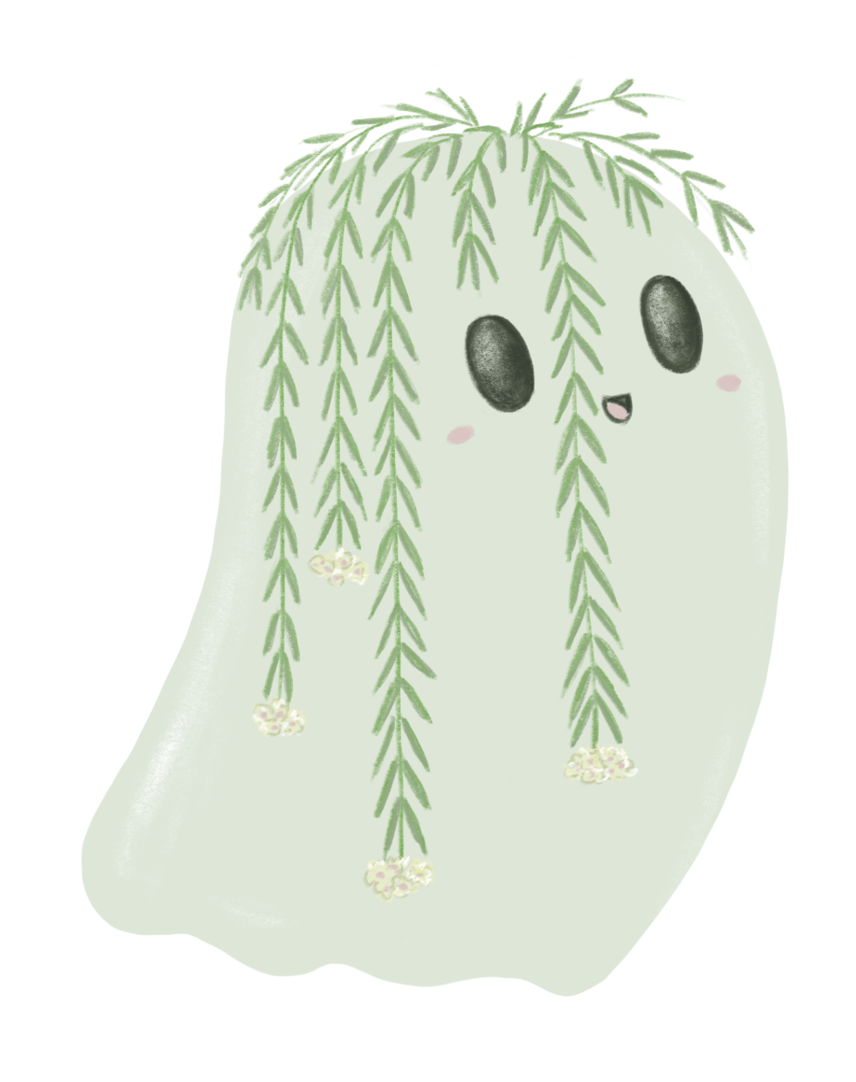 Plant Ghost 8 Sticker