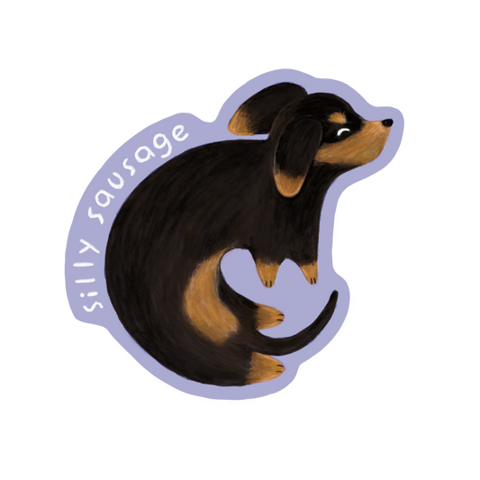 Silly Sausage Sticker
