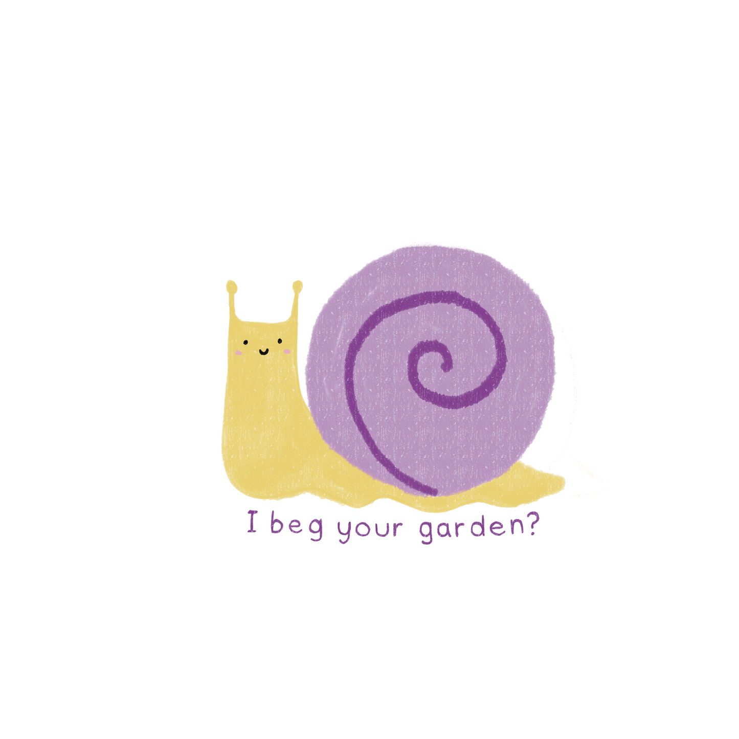 I Beg Your Garden? Sticker