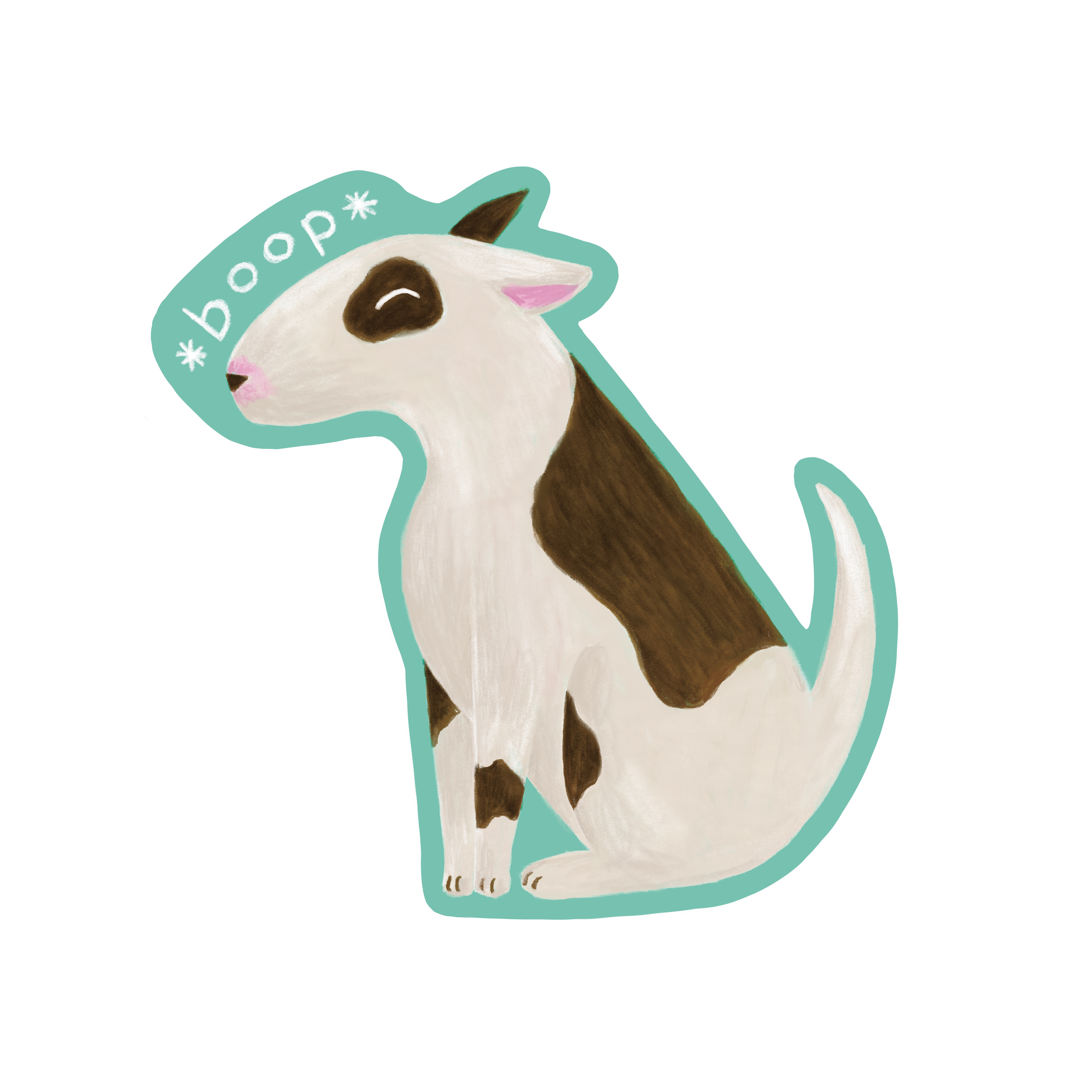 *boop* Sticker